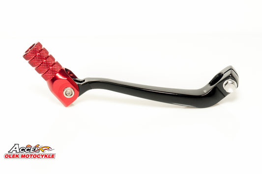 ALUMINUM GEAR SHIFT LEVER HONDA CRF 450R 02-08 BLACK WITH RED TIP