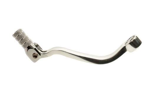ALUMINUM GEAR SHIFT LEVER KTM 4T SXF/EXCF 525/530/520/450/250, EXCF 350 12-16 SILVER (LCA4301)
