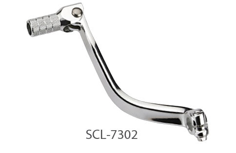 ALUMINUM GEAR SHIFT LEVER SUZUKI RM 250 89-12 SILVER (25600-37F20)