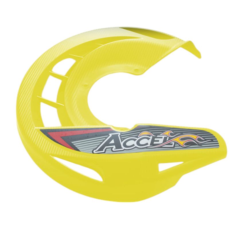 BRAKE DISC GUARD PLASTIC ELEMENT (FOR FDCM ADAPTER OR FDG KIT) YELLOW (FDC-01YL)
