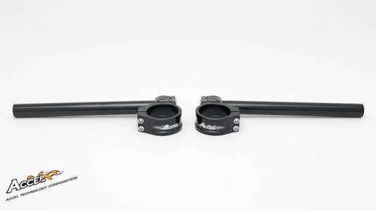 ADJUSTABLE LOW TWO-PIECE STREET HANDLEBAR 50MM BLACK