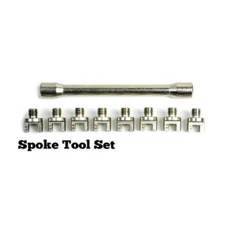 SPOKE WRENCH WITH REPLACEABLE TIPS (5.2/5.4/5.6/5.8/6.2/6.4/6.6/6.8MM)