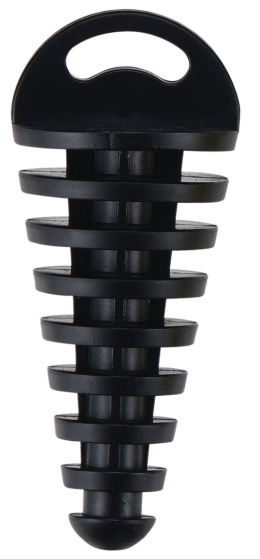 EXHAUST PLUG SMALL (2T) BLACK (MP-01BK)