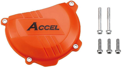 CLUTCH COVER (PLASTIC) KTM SXF350 11-, EXCF350 12-, SXF250 13- , EXCF250 14-, ORANGE