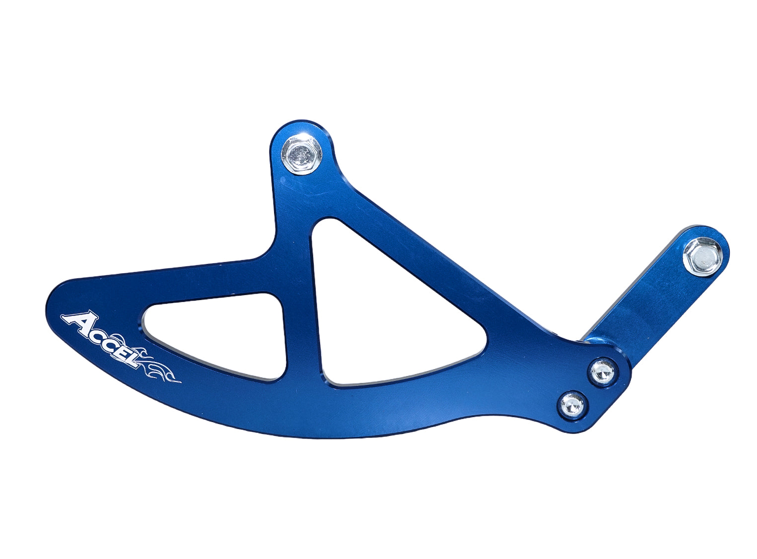 REAR BRAKE DISC GUARD YAMAHA YZ 250/125 05-17, YZF/WRF 07-17 (ALUMINUM), BLUE