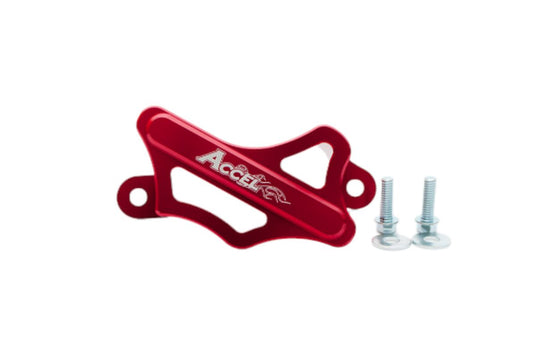 BRAKE CALIPER GUARD (REAR) HONDA CR/CRF 02-16, ALUMINUM, RED