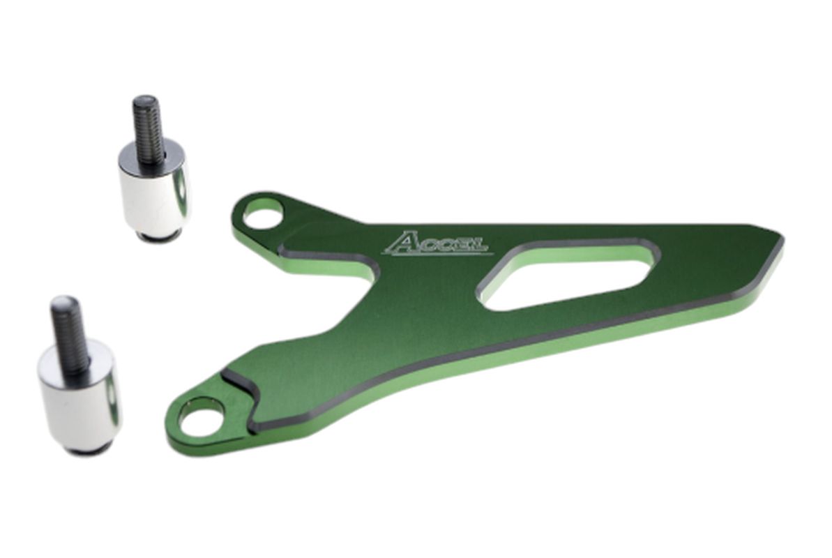 FRONT SPROCKET GUARD YAMAHA YZF 450/250 14-20, 450X/250X 16-19, WRF 450/250 16-19, KAWASAKI KXF 250 04-16, SUZUKI RMZ 250 04-06 GREEN