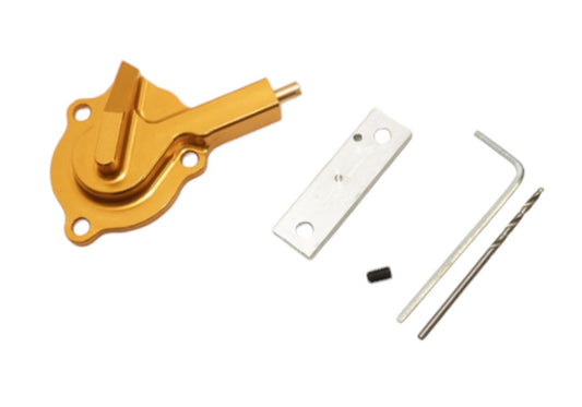 CARBURETOR PUMP COVER WITH ADJUSTMENT GOLD