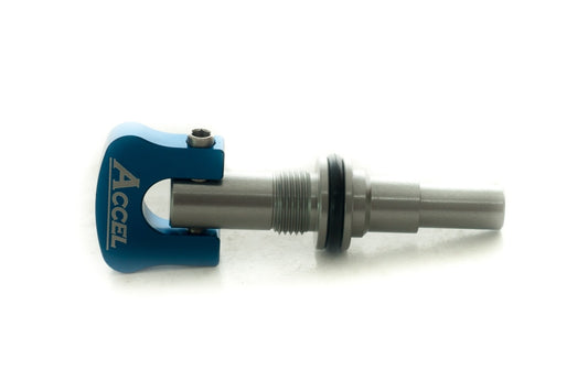 EXHAUST VALVE SPRING TENSION ADJUSTING SCREW KTM (VARIOUS MODELS) BLUE