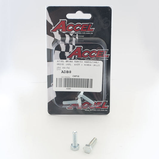 FRONT BRAKE DISC SCREWS (SET 4 PCS - M6) HONDA CR 250/125 88-94