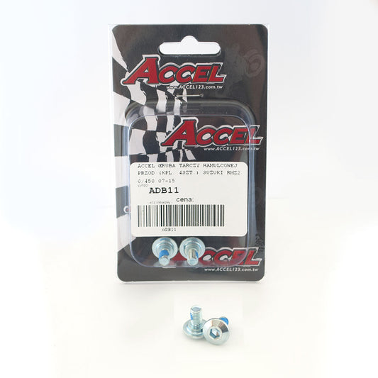 FRONT BRAKE DISC SCREWS (SET 4 PCS - M6) SUZUKI RMZ 450/250 07-16