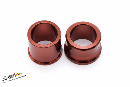 FRONT WHEEL SPACER BUSHINGS YAMAHA YZ 02-07, YZF 450/250 02-07 RED (11-1070)