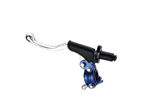 CLUTCH LEVER HOLDER COMPLETE + HOT START UNIVERSAL BLUE (CL-06BL)