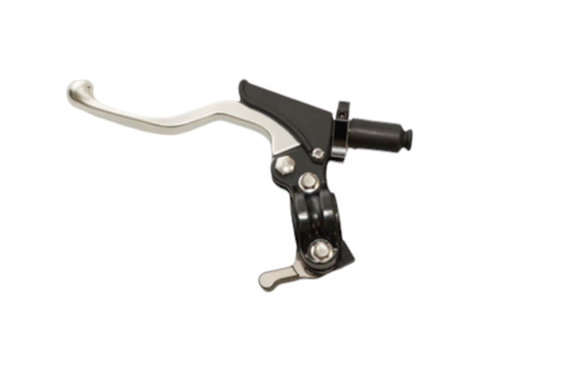 CLUTCH LEVER HOLDER COMPLETE + HOT START UNIVERSAL BLACK (CL-06BK)