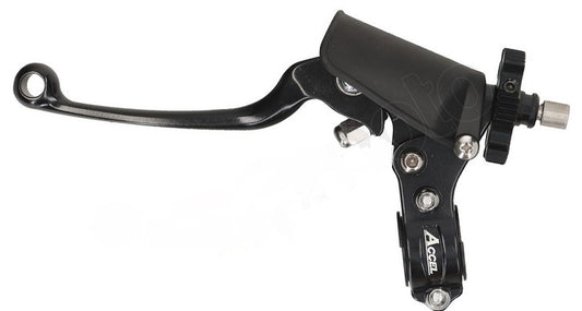 CLUTCH LEVER HOLDER COMPLETE UNIVERSAL (FORGED) BLACK (UNBREAKABLE LEVER) (CL-101-4BK)