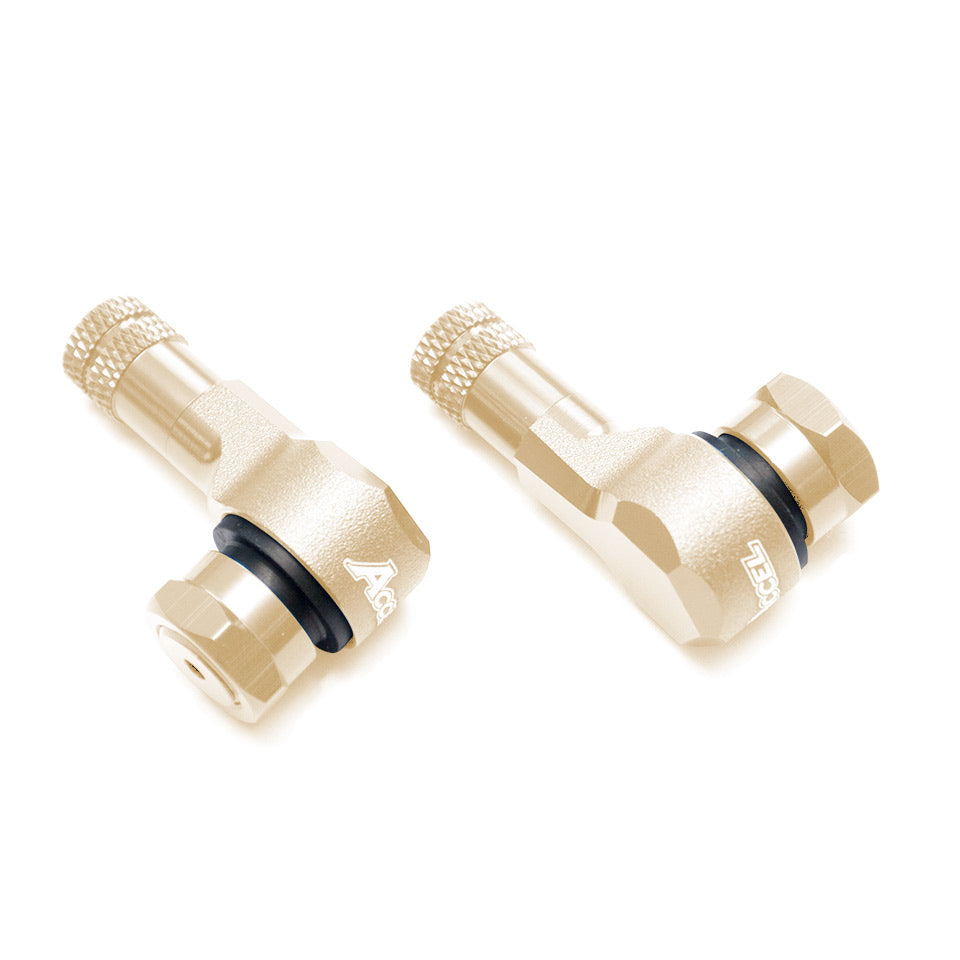 VALVES SET (2 PCS) TITANIUM (VC-02T)