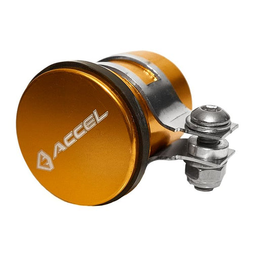 REAR BRAKE FLUID RESERVOIR ALUMINUM GOLD
