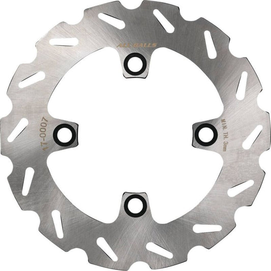 Brake Disc (Rotor) Front KAWASAKI KVF 750 BRUTE FORCE 05-21, KVF 700 PRAIRIE 04-06, KVF 650 BRUTE FORCE 05-13, KVF 650 PRAIRIE 02-03, KVF 360 A/B/C PRAIRIE 03-13, SUZUKI LTV-700F TWIN PEAKS 04-06 (200X84X3,5MM) (4X10,5MM) 