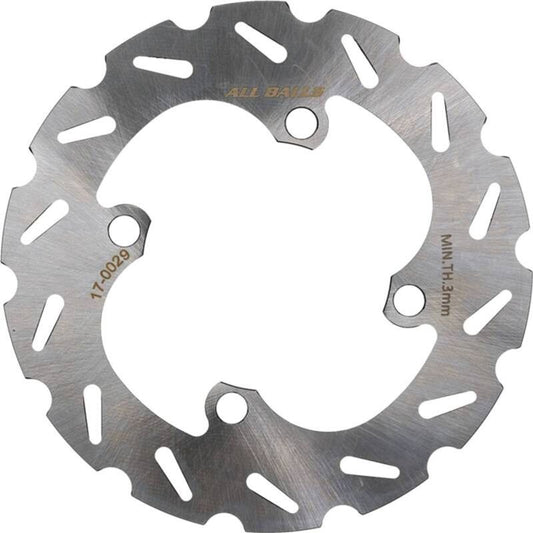 Brake Disc (Rotor) Rear YAMAHA YXR 700 RHINO FI 08-13, VIKING 700 14-16 (184X86X3,5MM) (4X10,5MM) 