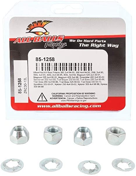 Wheel Nut Kit FRONT/REAR M12 X 1,25 POLARIS 400L 2X4 94-95, 350L 4X4 93, 350L 2X4 93, 300 4X4 94-95, 300 2X4 94-95