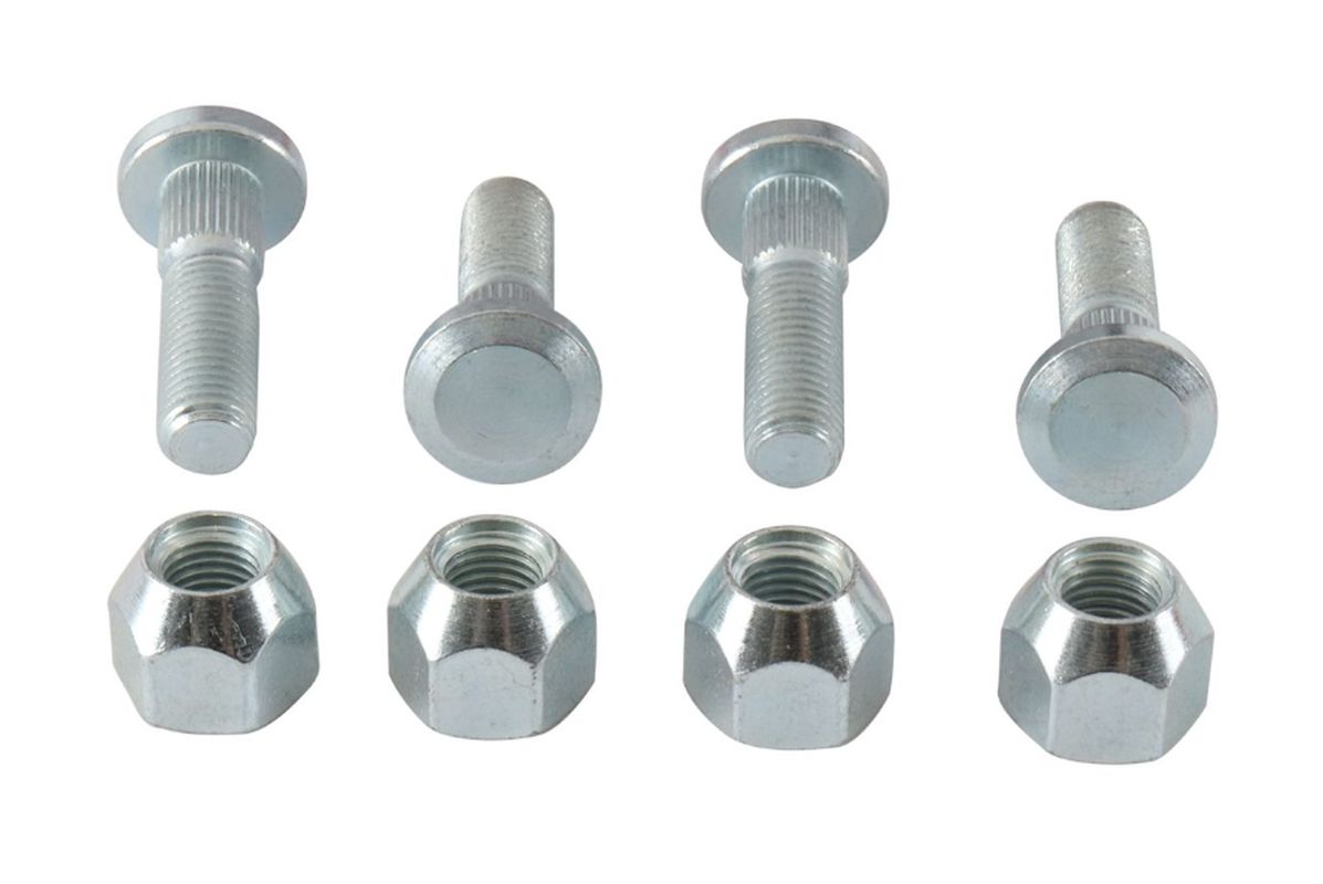 Wheel Stud and Nut Kit FRONT/REAR M10 X 1,25 ARCTIC CAT 300, 250/300, HONDA TRX700, TRX450, TRX300, TRX250 - SEE ADDITIONAL DESCRIPTION