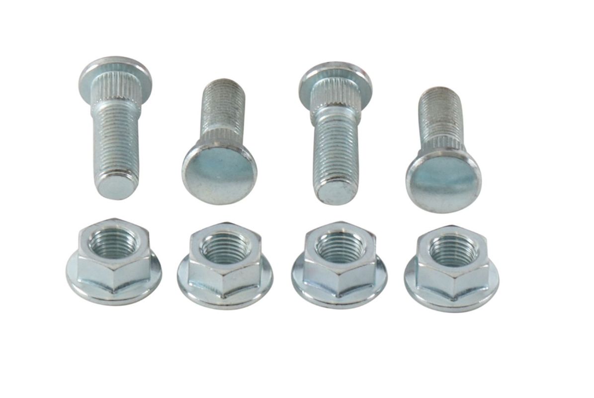 Wheel Stud and Nut Kit FRONT/REAR M10 X INCH THREAD 24G 3/16" POLARIS HAWKEYE/MAGNUM/OUTLAW/RANGER/SPORTSMAN/MAGNUM/PREDATOR/OUTLAW - SEE ADDITIONAL DESCRIPTION
