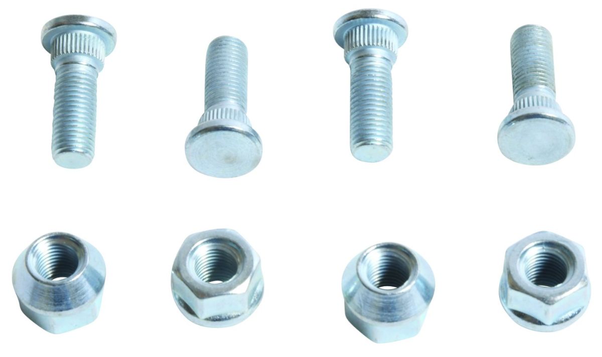 Wheel Stud and Nut Kit FRONT/REAR M10 X 1,25 YAMAHA GRIZZLY 700, KODIAK 700, KODIAK 450 - SEE ADDITIONAL DESCRIPTION
