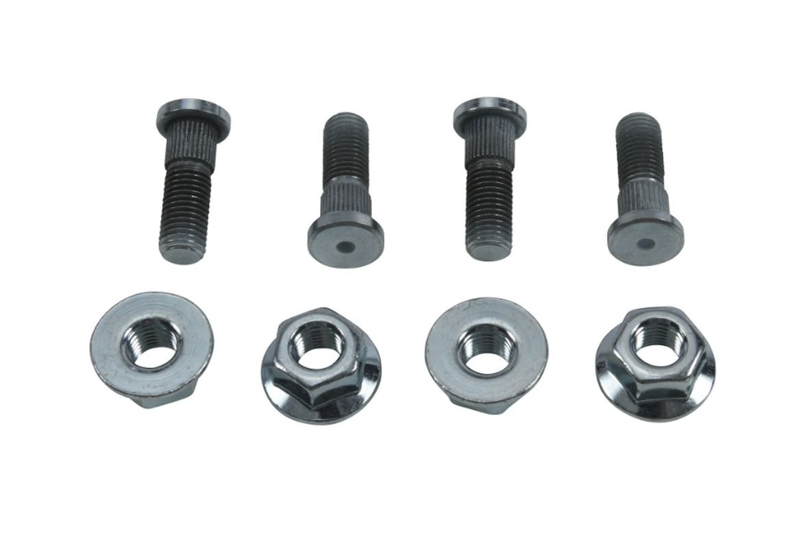 Wheel Stud and Nut Kit Rear M10 X 1,25 KAWASAKI KVF750 BRUTE FORCE 08-11, KVF700 PRAIRIE 04-06, KVF650 BRUTE FORCE 05-13, SUZUKI LTV-700F 04-06