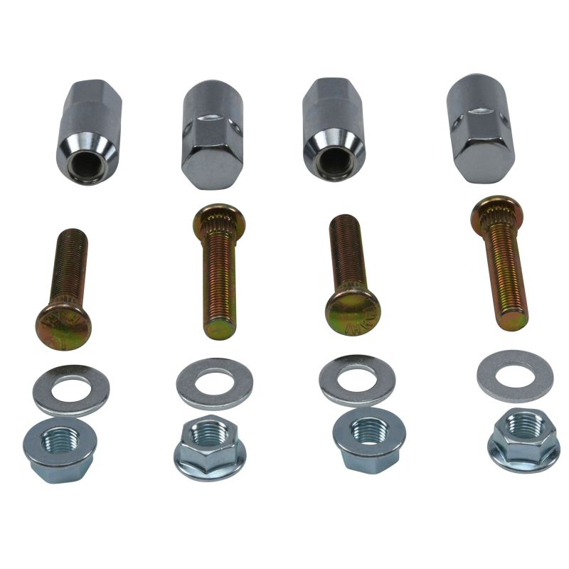 Wheel Stud and Nut Kit FRONT/REAR M10 X (INCH THREAD 24G 3/16") POLARIS Ranger 800 10-13, Ranger 700 09, RZR 570 16-17