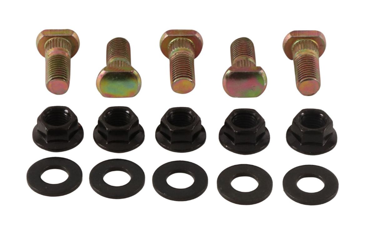 Wheel Stud and Nut Kit FRONT/REAR M10 X 1,25 SUZUKI LT 230 E 88-93 - SEE ADDITIONAL DESCRIPTION