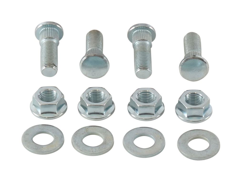 Wheel Stud and Nut Kit FRONT/REAR M10 X INCH THREAD 24G 3/16" POLARIS RANGER 500/700 - SEE ADDITIONAL DESCRIPTION
