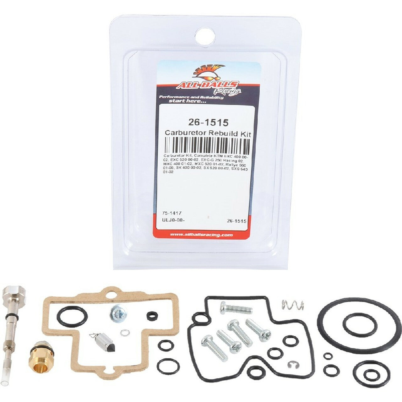 Carburetor Rebuild Kit KTM EXC 400/520 00-02 