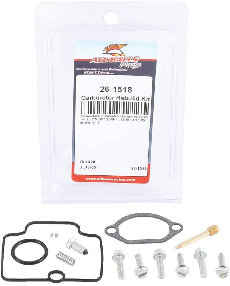 Carburetor Rebuild Kit KTM SX 85 03-18, SX 105 06-11, HUSQVARNA TC 85 14-17 