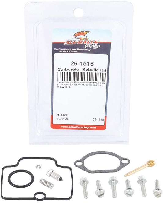 Carburetor Rebuild Kit KTM SX 85 03-18, SX 105 06-11, HUSQVARNA TC 85 14-17 