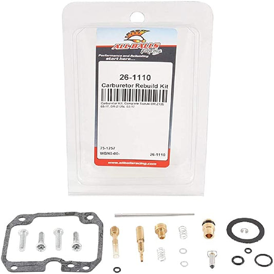 Carburetor Rebuild Kit SUZUKI DRZ 125L 03-14, DRZ 125 03-14 