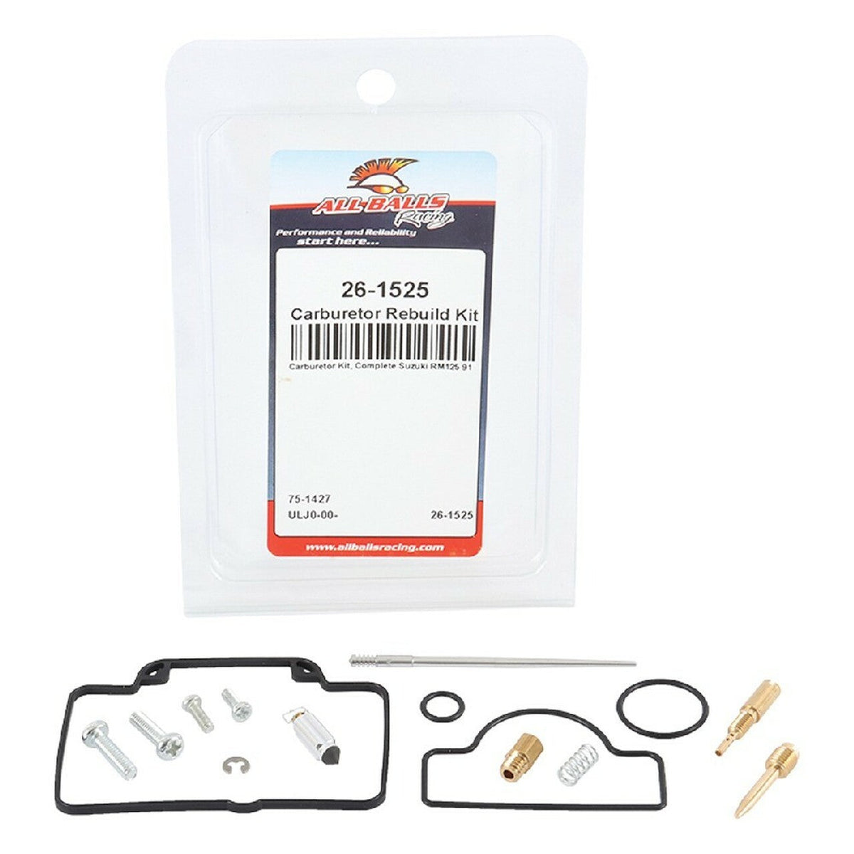 Carburetor Rebuild Kit SUZUKI RM 125 91 