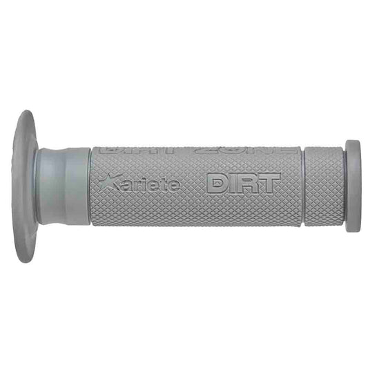OFF ROAD DIRT ZONE GRIP SOFT (YAMAHA TENERE 700) (135 mm) WITH HOLE LIGHT GRAY