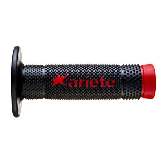 OFF ROAD VULCAN GRIPS WITHOUT HOLE (115 mm) BLACK/RED