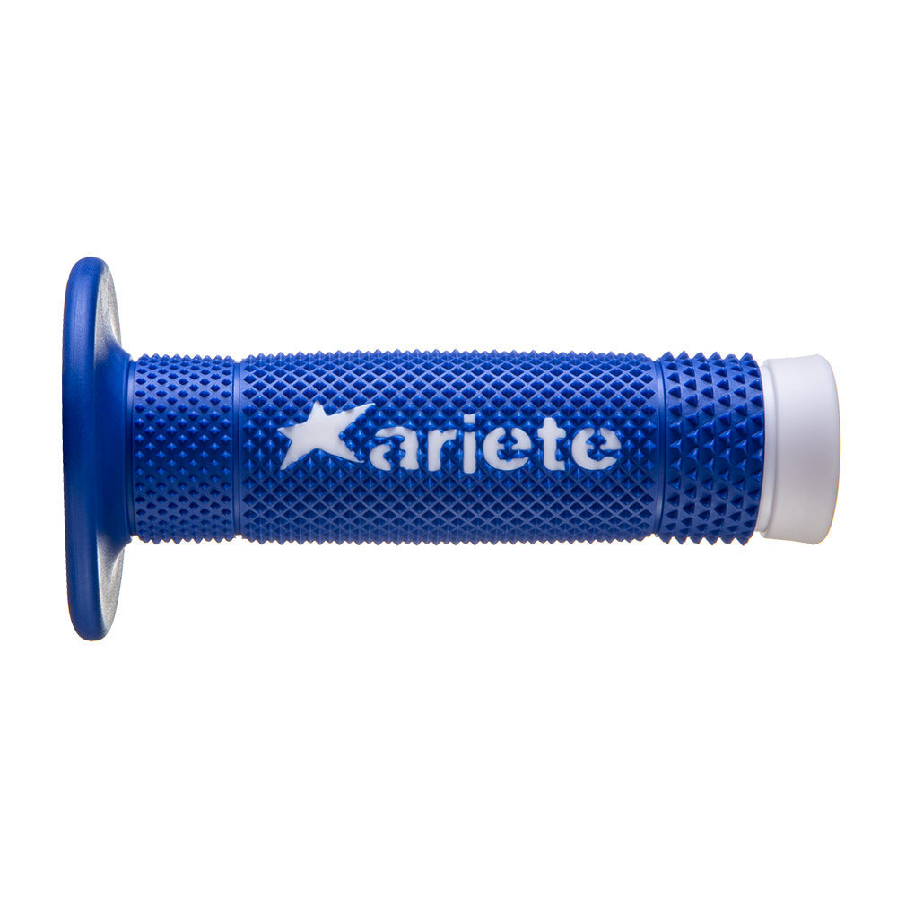 OFF ROAD VULCAN GRIPS WITHOUT HOLE (115 mm) BLUE/WHITE