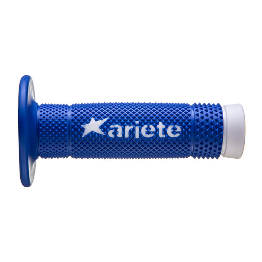 OFF ROAD VULCAN GRIPS WITHOUT HOLE (115 mm) BLUE/WHITE