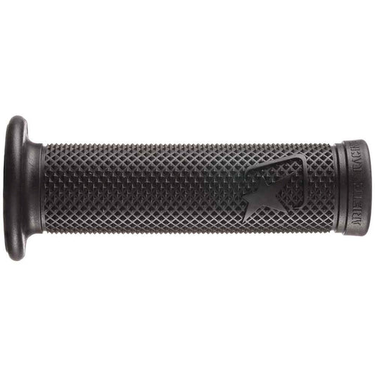 ROAD ARIES SOFT GRIPS (125 mm) WITH HOLE BLACK