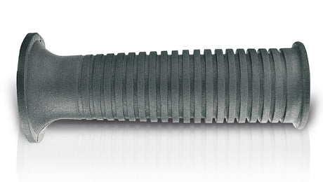 ROAD BMW GRIPS (125 mm) WITH HOLE BLACK (Ø 22+26 mm) (BMW PATTERN)