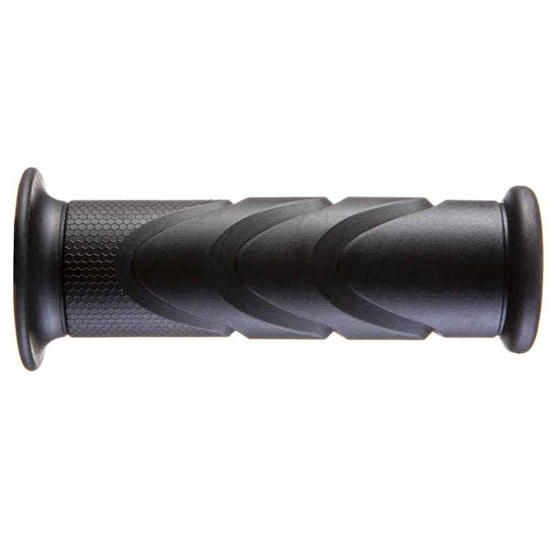 ROAD STANDARD GRIPS HONDA (115 mm) WITH HOLE BLACK