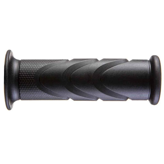 ROAD STANDARD GRIPS HONDA (115 mm) WITH HOLE BLACK
