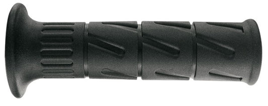 ROAD SUPER SOFT GRIPS (120 mm) WITH HOLE BLACK (KAWASAKI PATTERN)