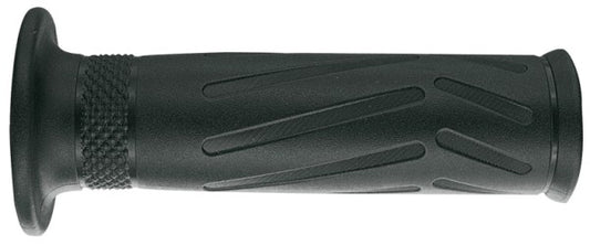 ROAD SUPER SOFT GRIPS (120 mm) WITH HOLE BLACK (YAMAHA PATTERN) (R1) (MAJESTY)