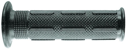 ROAD SUPER SOFT GRIPS (120 mm) WITH HOLE BLACK (KAWASAKI PATTERN)