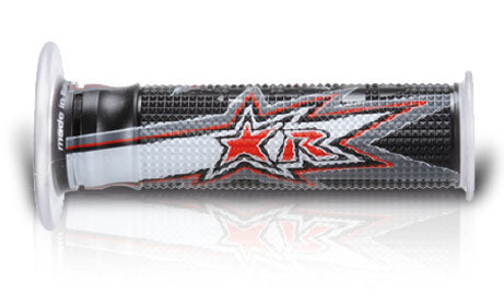 GRIPS 02632-RBN EVO ROAD (120 MM) WITHOUT HOLE BLACK/WHITE/GREY
