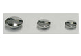 CHROME CAPS FOR HEX SOCKET BOLTS 8 PCS (WRENCH SIZE 4MM)