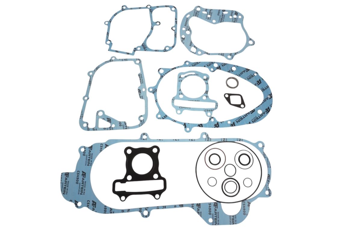 GASKET SET KYMCO VITALITY 50 4T, AGILITY R10 50 4T, AGILITY R12 50 4T, PEUGEOT V-CLIC 50 4T (KYMCO GY6 ENGINE / KYMCO GY6 MOTOR)